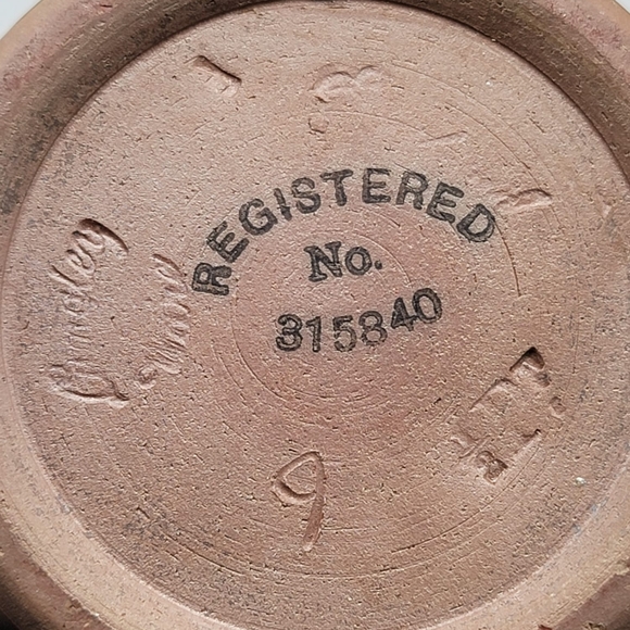 Vintage Small Red Clay Pitcher | Floral Design - Picture 6 of 11